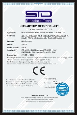 SA2-01-CE-Certificate